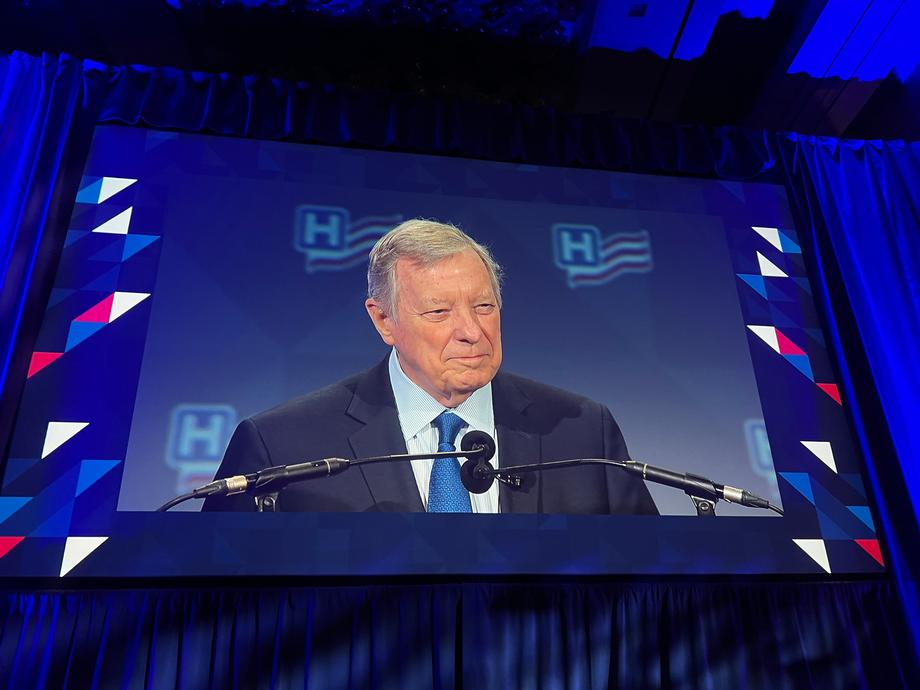 DURBIN DELIVERS REMARKS AT AMERICAN HOSPITAL ASSOCIATION ANNUAL MEETING