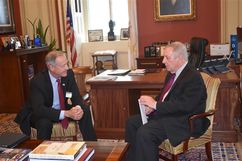 DURBIN MEETS WITH SOCIAL SECURITY ADMINISTRATION COMMISSIONER